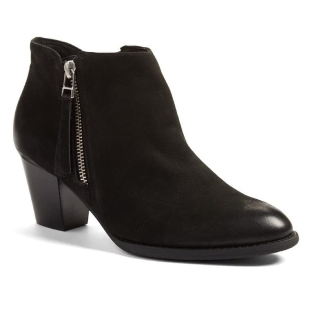 Vionic Sterling Black Booties Boots
